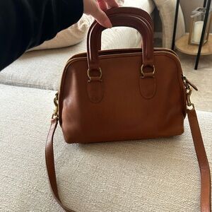 Coach Brown Leather Baxter